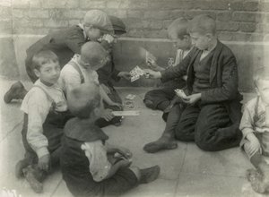 Povertà infantile, Londra da English Photographer