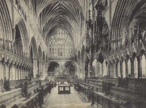 Coro della Cattedrale di Exeter, Devon da English Photographer