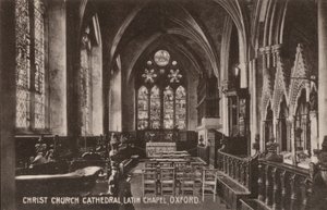 Cattedrale di Christ Church, Cappella Latina, Oxford