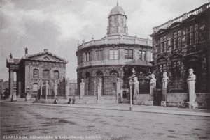 Clarendon, Ashmolean e Sheldonian, Oxford da English Photographer