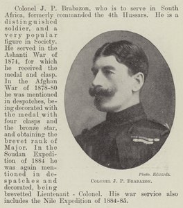 Il colonnello J P Brabazon