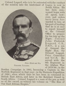 Colonnello Lugard da English Photographer