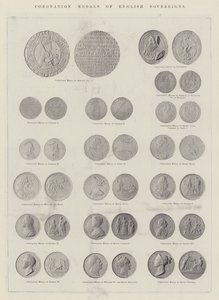 Medaglie di incoronazione dei sovrani inglesi