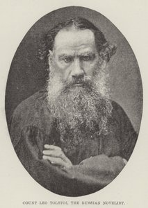 Conte Lev Tolstoj, il romanziere russo da English Photographer