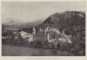 Castello di Craig-y-Nos, Brecknockshire, la residenza di Madame Patti da English Photographer