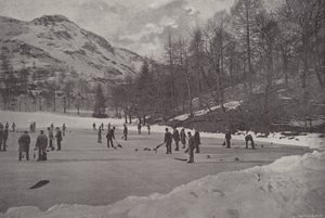 Curling a Birnam da English Photographer