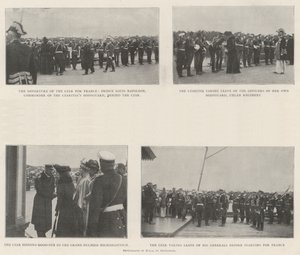 Partenza dello Zar e della Zarina per la Francia da English Photographer