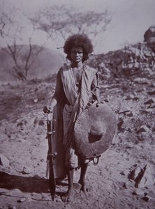 Guerriero Derviscio Hademdowah, Sudan da English Photographer