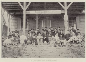 Il Dottor Landis e la sua Scuola a Chemulpo, Corea da English Photographer