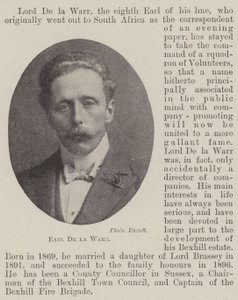 Conte De la Warr da English Photographer