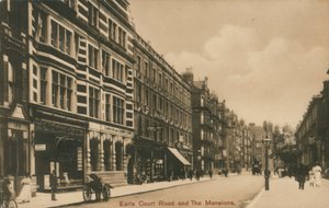 Earls Court Road e The Mansions, Londra da English Photographer