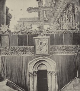 Ingresso alla grotta nella Chiesa della Natività, nel quartiere dove si incontrarono Boaz e Ruth da English Photographer