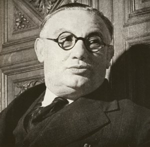 Ernest Bevin, ritratto, c. 1940 da English Photographer