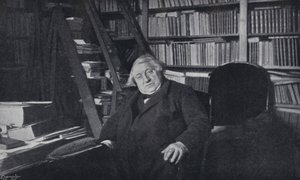 Ernest Renan nel suo studio da English Photographer
