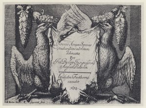 F Barlow, Diversae avium species, G Faithorne 1658 da English Photographer