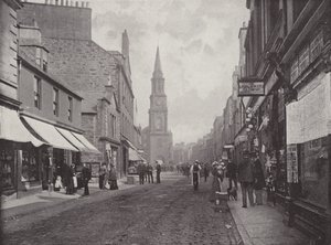 Falkirk, High Street da English Photographer