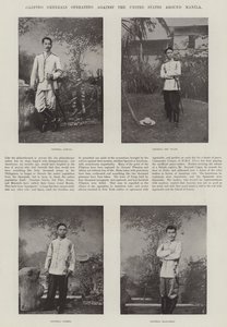 Generali filippini che operano contro gli Stati Uniti intorno a Manila da English Photographer