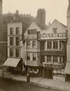 Fleet Street, Londra; lato nord con 184-186 Fleet Street da English Photographer