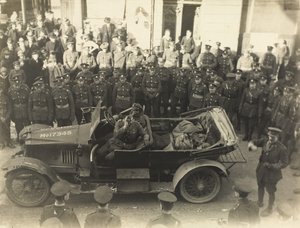 Da un album di 134 fotografie associate alla Prima Guerra Mondiale, Fronte Occidentale, 1914-18 da English Photographer