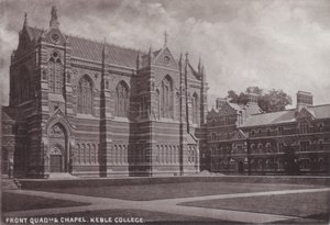 Facciata del Quadrilatero e Cappella, Keble College