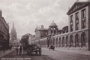 Facciata del Queens College, Oxford