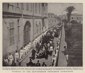 Funerale del Patriarca Centenario Sofronio