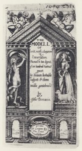 G Boccaccio, Il modello di ingegno, Decameron, T Cotes per B Allen e W Hope 1634 (foto b/n)