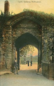 Porta, Castello di Nottingham da English Photographer