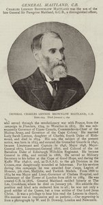Generale Charles Lennox Brownlow Maitland, CB da English Photographer