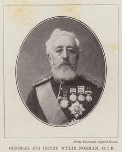 Generale Sir Henry Wylie Norman, GCB da English Photographer