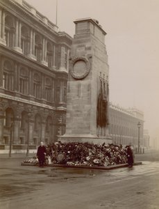 Veduta generale del Cenotafio a Whitehall da English Photographer