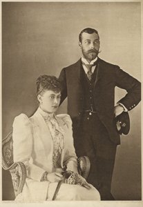Giorgio, Duca di York, e sua moglie, Principessa Maria di Teck