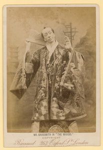 George Grossmith come Ko-Ko in The Mikado da English Photographer