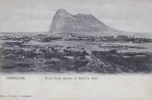 Gibilterra, Roccia dalla sedia della Regina di Spagna