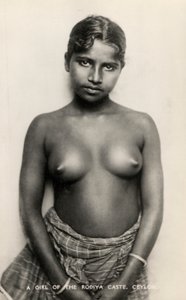 Ragazza della casta Rodiya in Sri Lanka da English Photographer