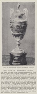 Trofeo del Campionato di Golf della Gran Bretagna da English Photographer