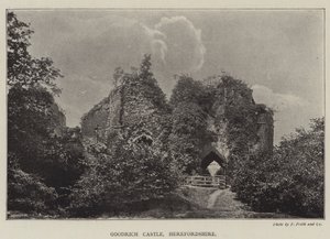 Castello di Goodrich, Herefordshire da English Photographer