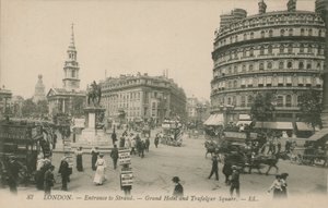 Grand Hotel e Trafalgar Square, Londra da English Photographer