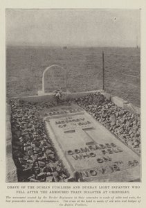 Tomba dei Dublin Fusiliers e della Durban Light Infantry caduti dopo il disastro del treno corazzato a Chieveley
