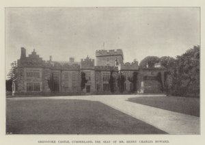 Castello di Greystoke, Cumberland, la Residenza di Mr Henry Charles Howard da English Photographer