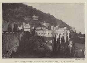 Castello di Gwyrch, Abergele, Galles del Nord, la Residenza del Conte di Dundonald
