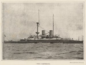 HMS Camperdown da English Photographer