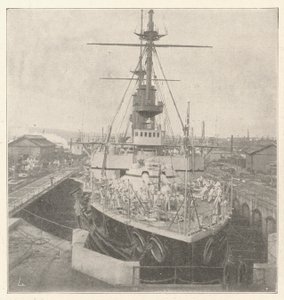 HMS Implacable, commissionata dal Principe Luigi di Battenberg da English Photographer