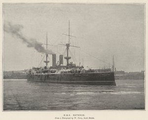 HMS Revenge da English Photographer