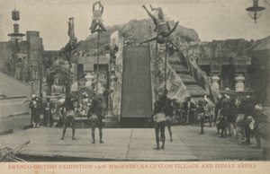 Il villaggio di Ceylon di Hagenbeck e l