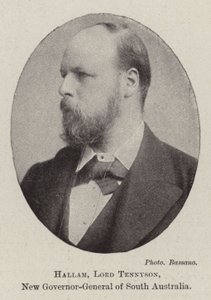 Hallam, Lord Tennyson, nuovo governatore generale dell