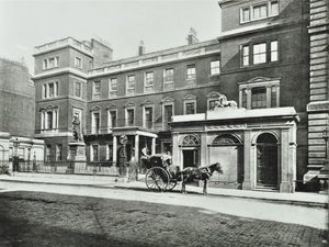 Hansom cab fuori dall