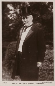 Henry Campbell-Bannerman da English Photographer