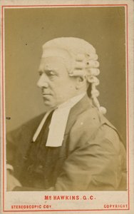 Henry Hawkins QC, 1° Barone Brampton da English Photographer