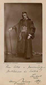 Henry Irving da English Photographer